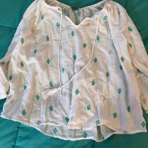 Aerie 3/4 sleeve top